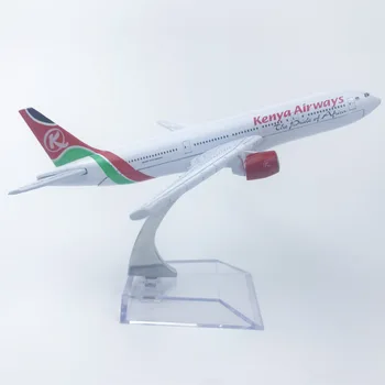 

Kenya Airways 16CM Alloy Model Aviation Gift Metal Passenger Aircraft Model