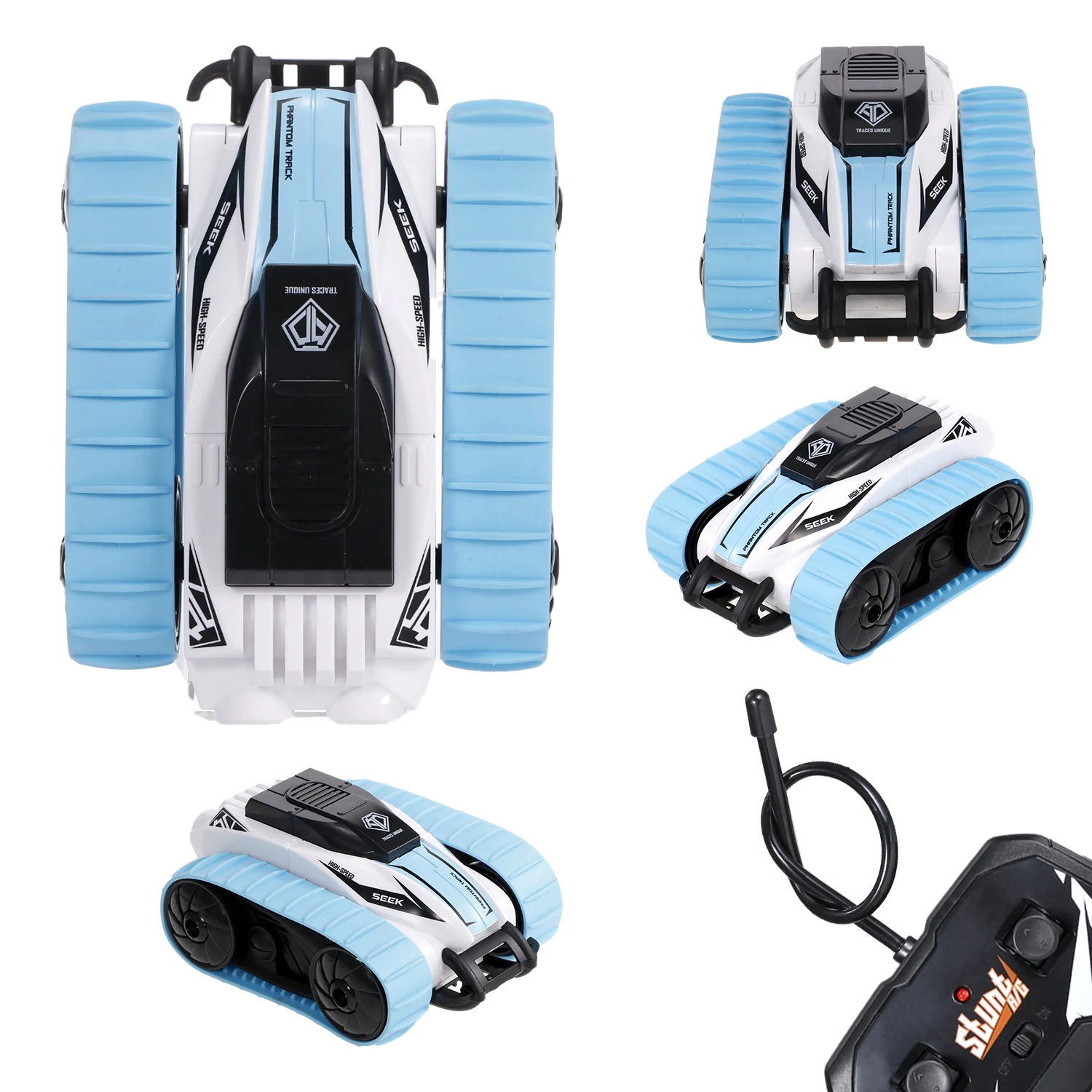 最新 Rc カー 2 4 グラムリモコン 4wd スタントカートラック両面 360 回転車 Rc カーのおもちゃ用女の子 Aliexpress