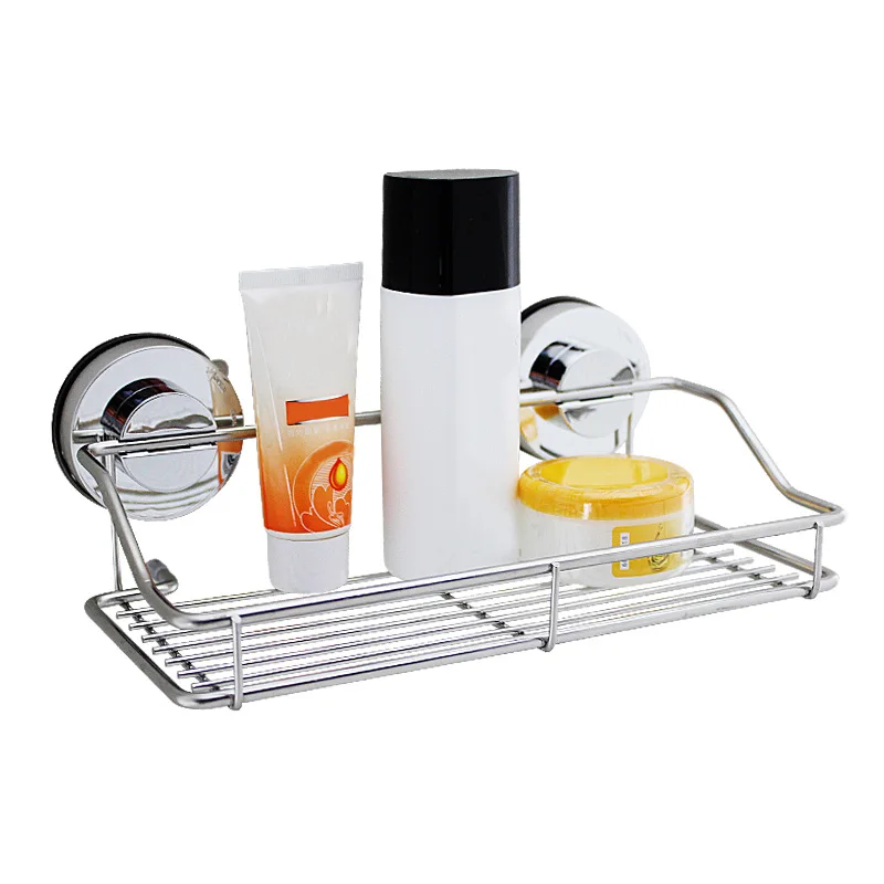 1 шт. мощное вакуумное присасывание чашка душевая корзина контейнер органайзер для хранения ванной комнаты Корзина Аксессуары для ванной комнаты