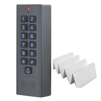 

AM05-125Khz Rfid Access Control System Device Machine 1000 User Wiegand 26 Input Output Proximity Entry Door Ip67 Waterproof