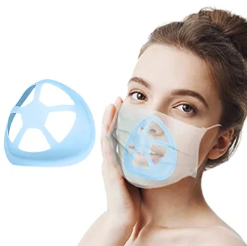 

1PC School patry holder Silicone face cover Holder party bracket for children adult Increases Breathing Space To Help Breathe