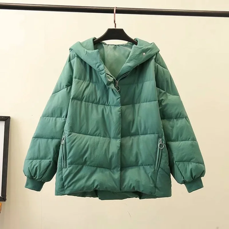 Женские пальто с капюшоном размера плюс XL-3XL, утолщенная Повседневная Верхняя одежда, верхняя одежда для офиса