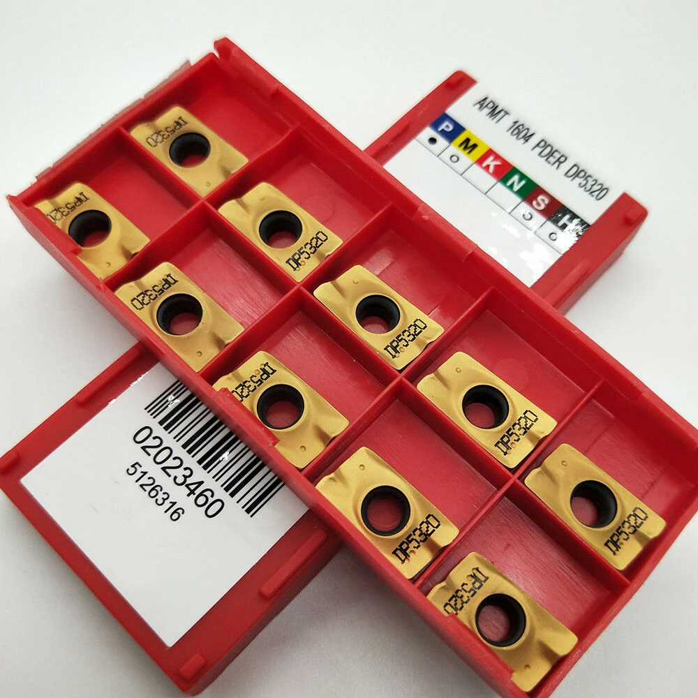 10 шт. APMT1604 PDER DP5320 фрезерная карбидная вставка токарный инструмент станок