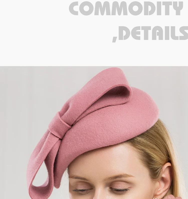 red fascinator