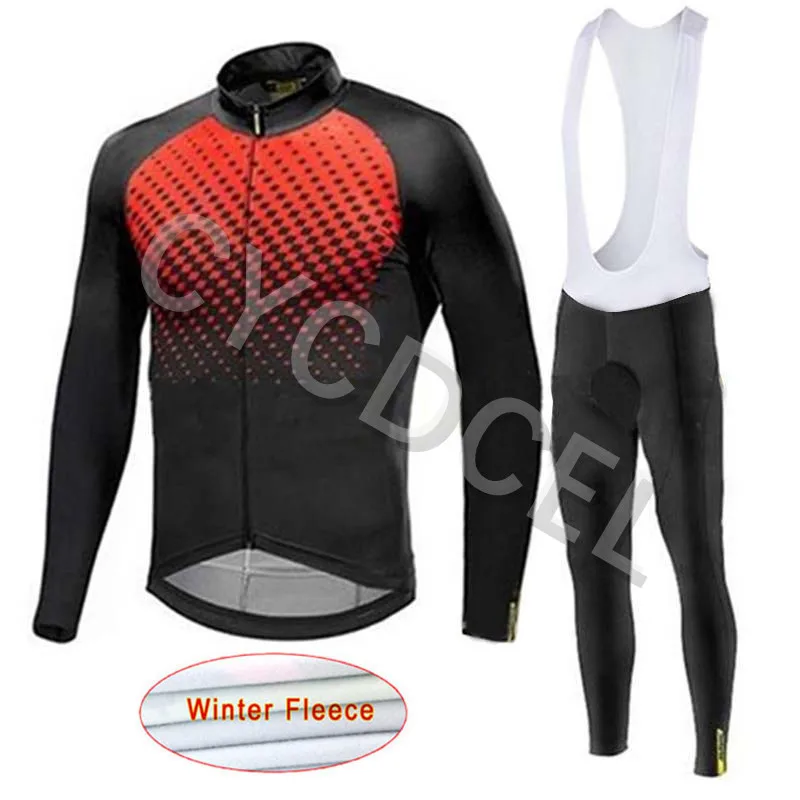 Cycling jersey 7 MAVIC одежда для велоспорта, зимний термальный флисовый комплект для велоспорта, одежда для гонок, Майо для горного велосипеда, одежда для велоспорта, Ropa Ciclismo - Цвет: Cycling jersey 7