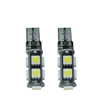

DC12V T10 LED License Plate Lamp Car Width Lamp Car Lights White 5050 9SMD 10 pieces best selling