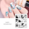 2020 New Designs Nail Stamping Plate Lion Tiger Leopard Pattern Nail Art Template Image Stencil Tool for DIY Nail Decorations 6