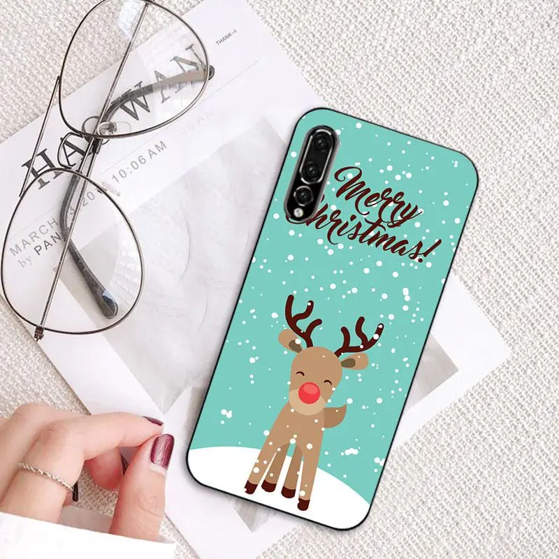 A15 Babaite год Рождество олень Санта чехол для телефона huawei P20 P30 P20Pro P20Lite P30Lite P Smart P10Lite - Цвет: A15