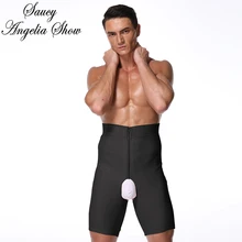 Мужские трусы для коррекции фигуры с высокой талией, трусы для похудения, корсетные шорты, Корректирующее белье для живота Abdo, мужское нижнее белье для фитнеса, Корректирующее белье