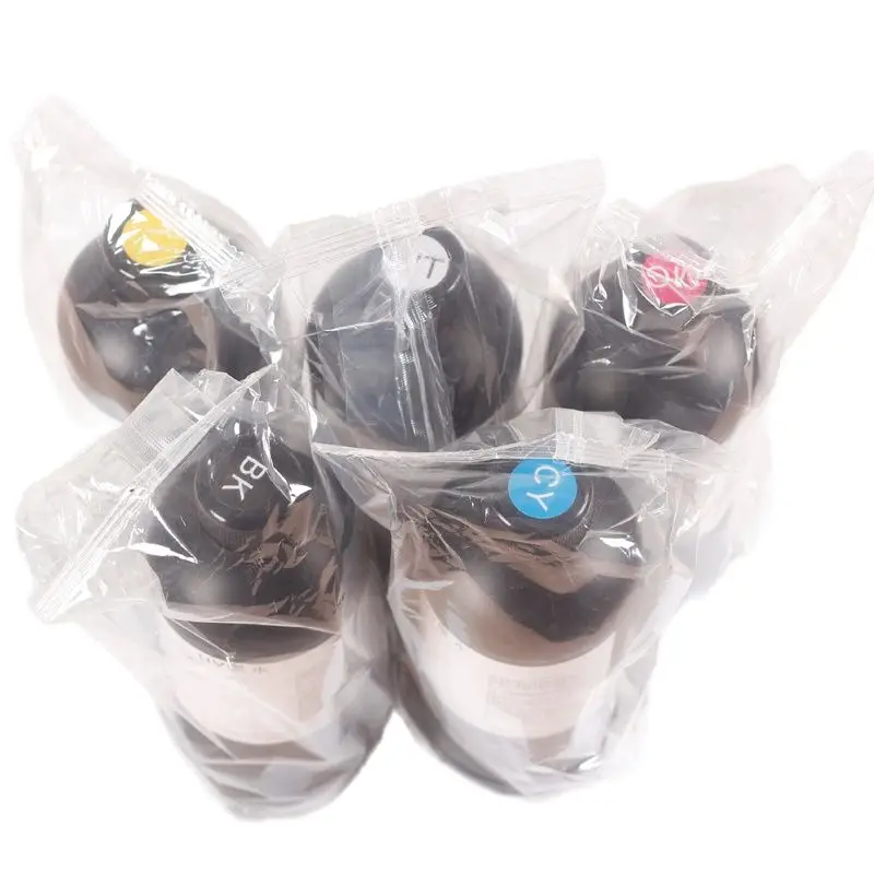 250ML 500ML Hard ink.LED UV Ink for DX3 DX4 DX6 DX7 DX5 Printhead Desktop and Large Format Inkjet Printer.Small UV printer ink