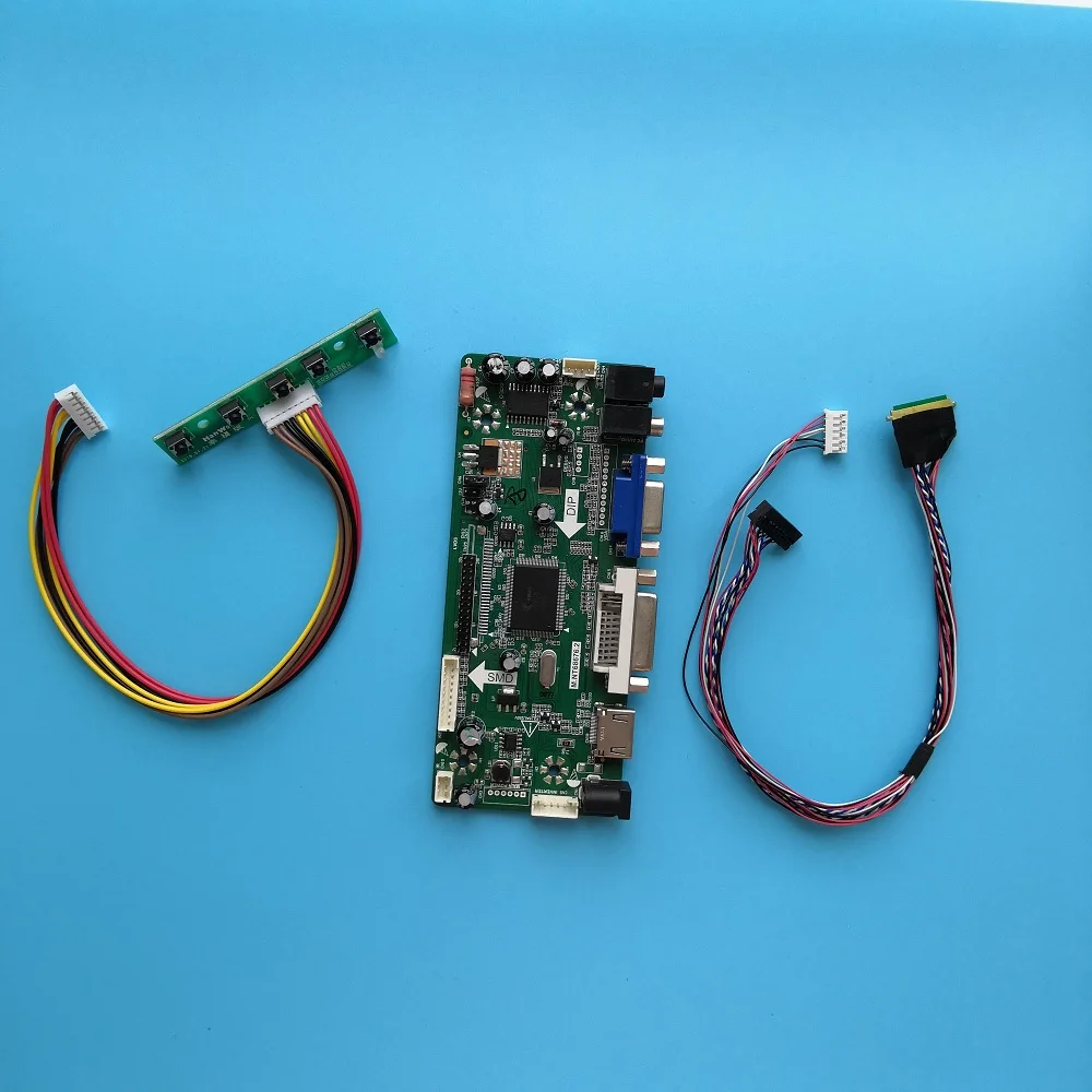 Драйвер diy Kit для LP156WF1(TL)(A1)/(TL)(B1) 1920X1080 панель экран DVI светодиодный VGA lcd HDMI плата контроллера M. NT68676