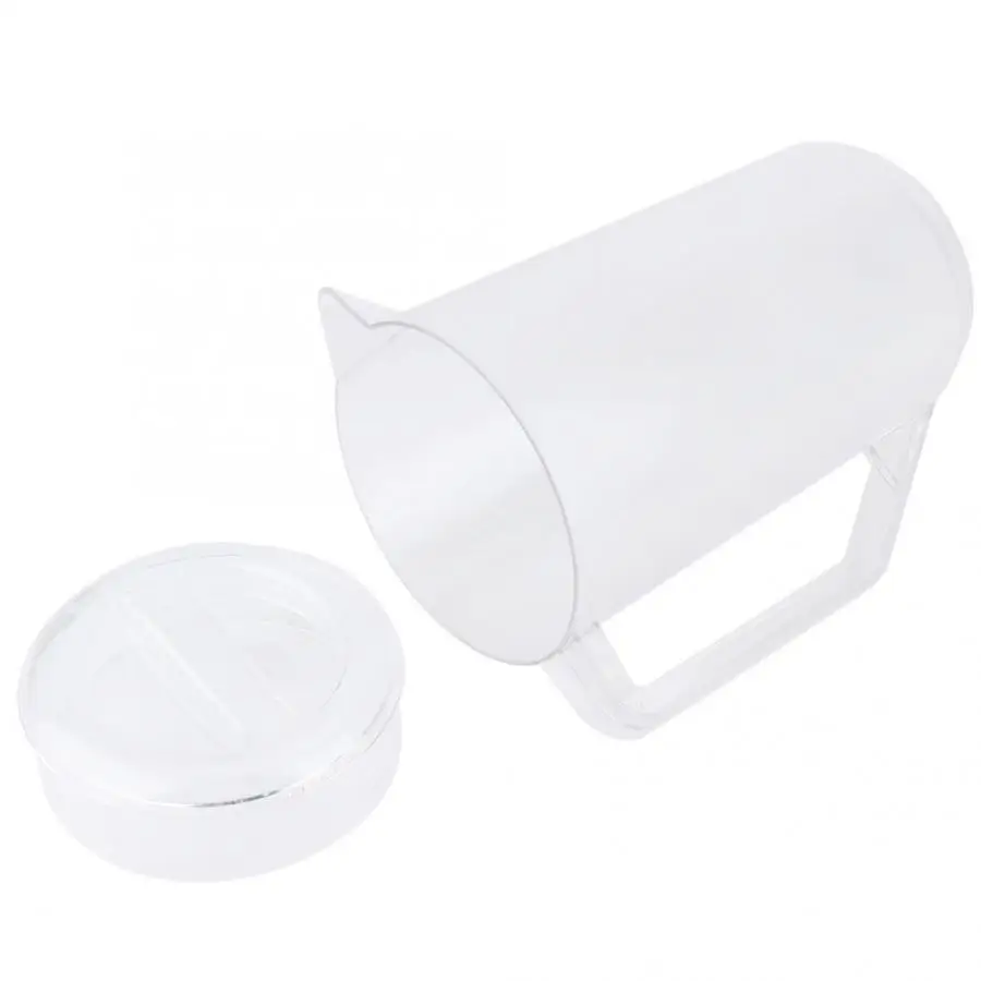 Бутылка для напитков 2000 мл акриловый материал большая емкость термостойкий прозрачный скраб чайник бутылка для сока кухня