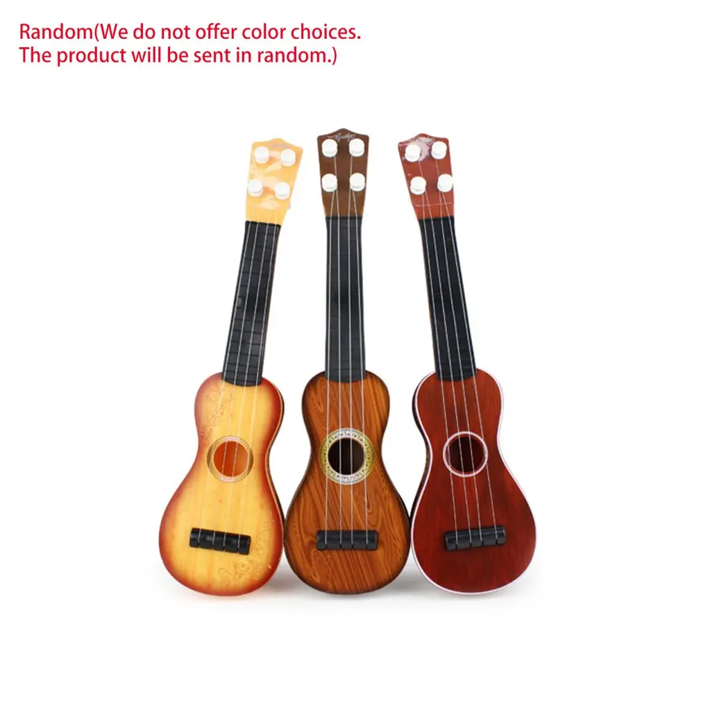 14.5 inch Ukulele Beginner Hawaii 4 String Nylon Strings Guitar Musical Ukelele for Children Kids Girls Christmas Gifts | Игрушки и