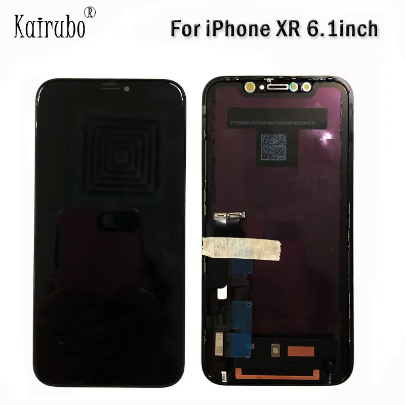 10 шт./лот AAA подлинный Лучший lcd s для iPhone XR lcd дисплей Pantalla кодирующий преобразователь сенсорного экрана в сборе Замена на DHL+ стекло