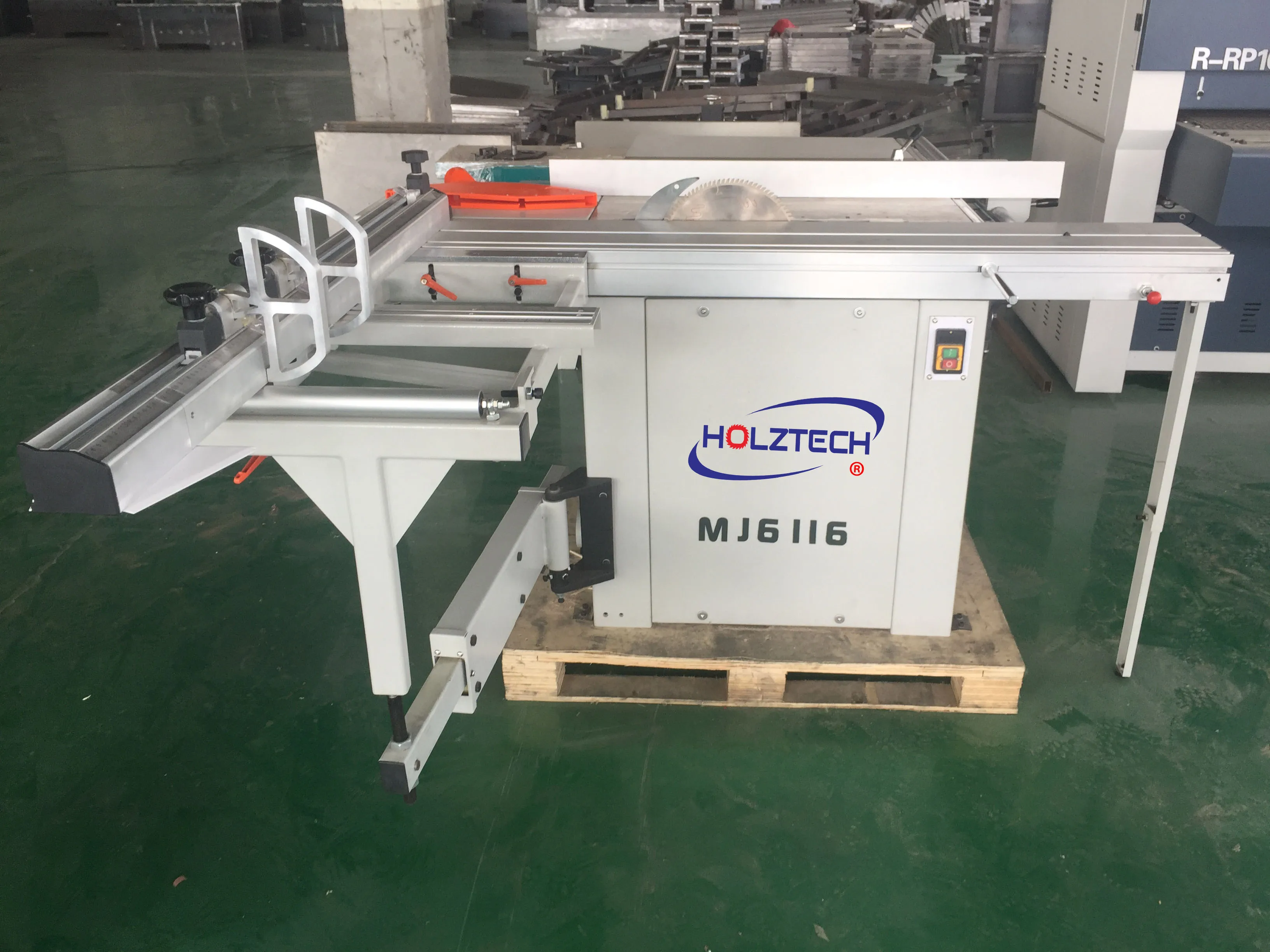 Woodworking Bench Saw Sliding Table Panel Saw Mini Table Two Double Blades MJ6116TY