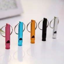 Открытый Кемпинг выживания свисток с брелок металлический путешествия портативный свисток cai pan shao детей маленький свисток