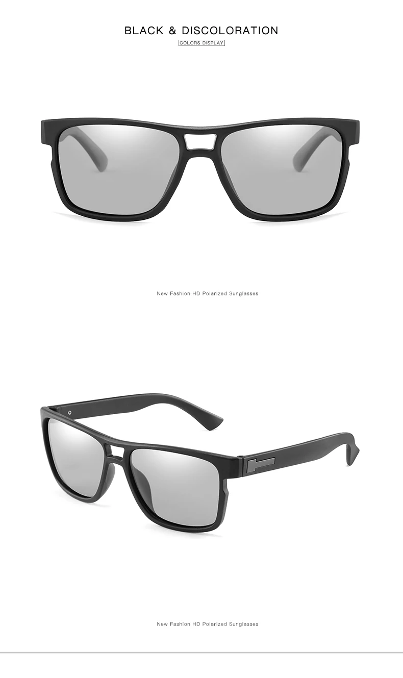Longkeperer поляризованные солнцезащитные очки мужские Квадратные Зеркальные Солнцезащитные очки для вождения брендовые дизайнерские ретро солнцезащитные очки для водителя UV400 очки