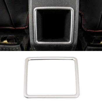 

Fit for Volkswagen Polo MK6 2018 2019 2020 Car Styling Steel Armrest Air Vent Outlet Sticker Cover 1pcs Auto Accessories