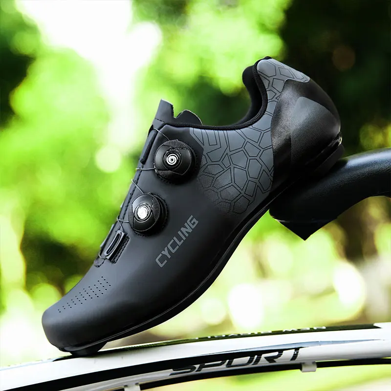 Road Cycling Shoes Men Outdoor Sport Bicycle Shoes Breathable Mtb Bike Flat Sneakers Mnountain Racing Cycling Sneakers Plus Size