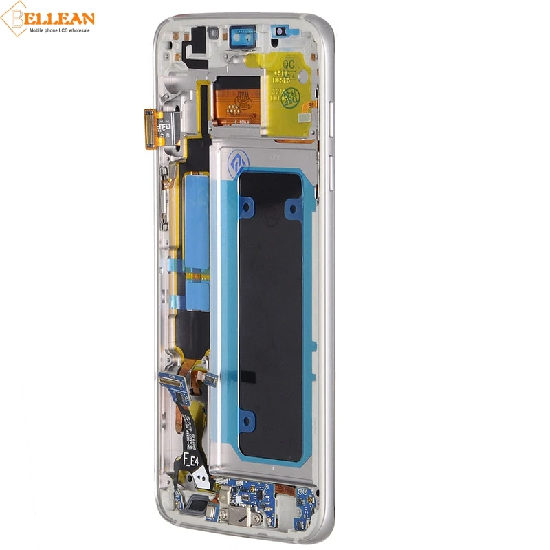 Акция Catteny для samsung Galaxy S7 Edge ЖК-экран G935F дисплей с сенсорным дигитайзером сборка G935 ЖК-дисплей с рамкой