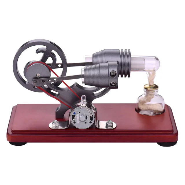 Kit Motore Stirling Modello di Motore Stirling Motore a combustione Esterna Bambini Fisica Scienza Educazione Giocattoli 