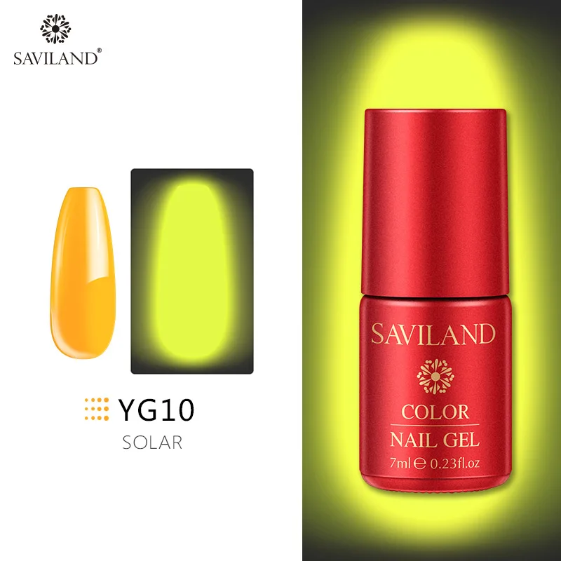 SAVILAND светится в темноте Гель-лак для ногтей флуоресцентный летний УФ светящийся Гель-лак 10 мл Праймер Полупостоянный для дизайна ногтей - Цвет: YG10