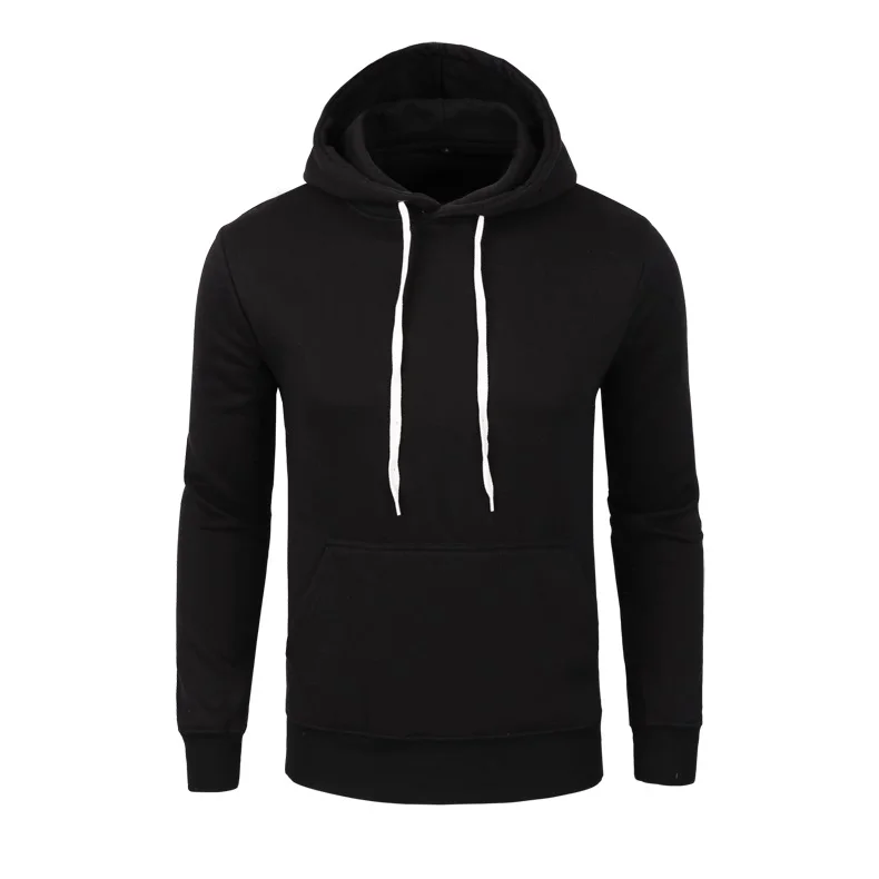 Осень, Ouma AliExpress, Осенний пуловер с капюшоном, Мужская одноцветная Мода