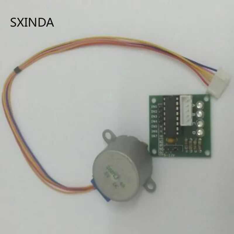 

28BYJ-48-5V 4 phase Stepper Motor+ Driver Board ULN2003 Stepper motor + ULN2003 Driver board