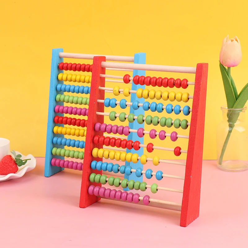 Educational toys math toys teaching aids toys intelligence development wooden abacus child early math educational learning toy bead counting for kids