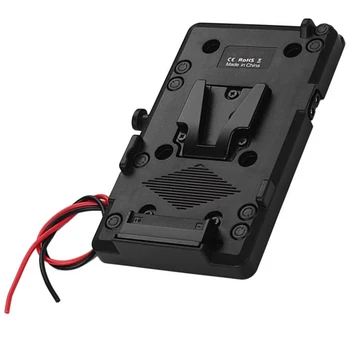 

V-shoe Mount Battery Back Pack Plate Adapter with D-TAP Output for all kinds of Steadicam DSLR broadcast Camera LED Video Light