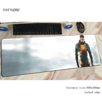 

half life mouse pad gamer Adorable 900x300x3mm notbook mouse mat gaming mousepad Christmas gifts pad mouse PC desk padmouse mats