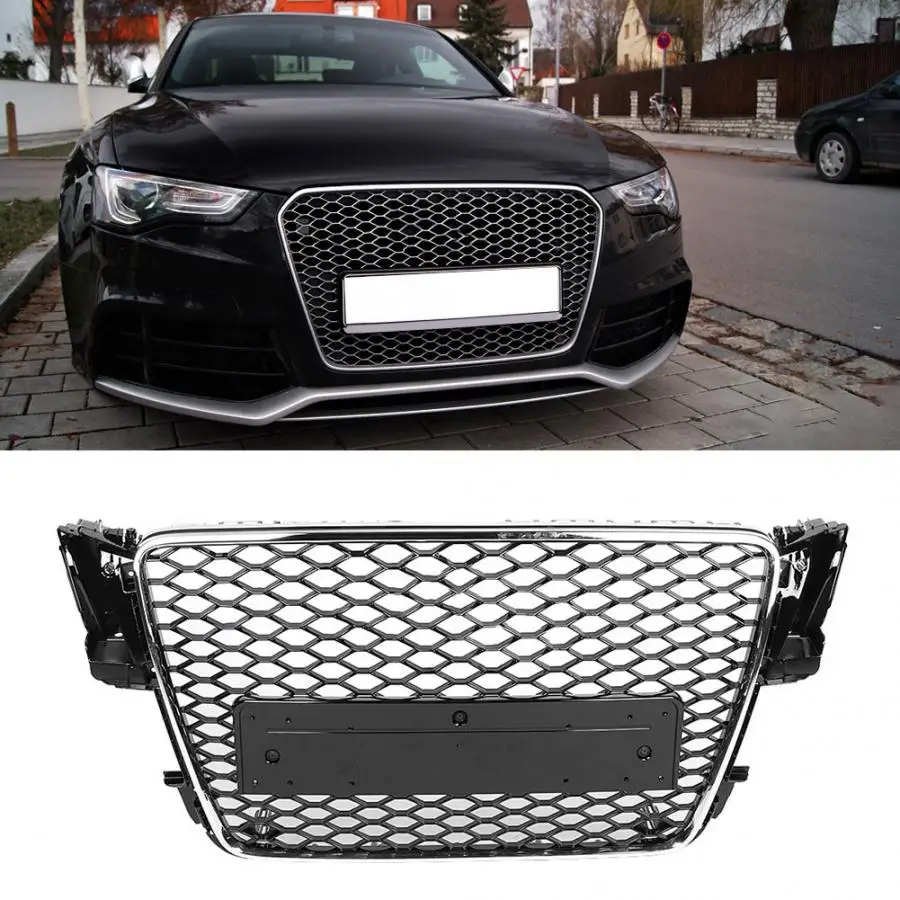 Сетчатая решетка для переднего бампера Audi A5/S5 B8 2008 2009 2010 2011 2012 аксессуары