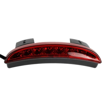 

Motorcycle Lights Rear Fender Edge Red LED Brake Tail Light for Touring Sportster XL 883 1200 Cafe Racer