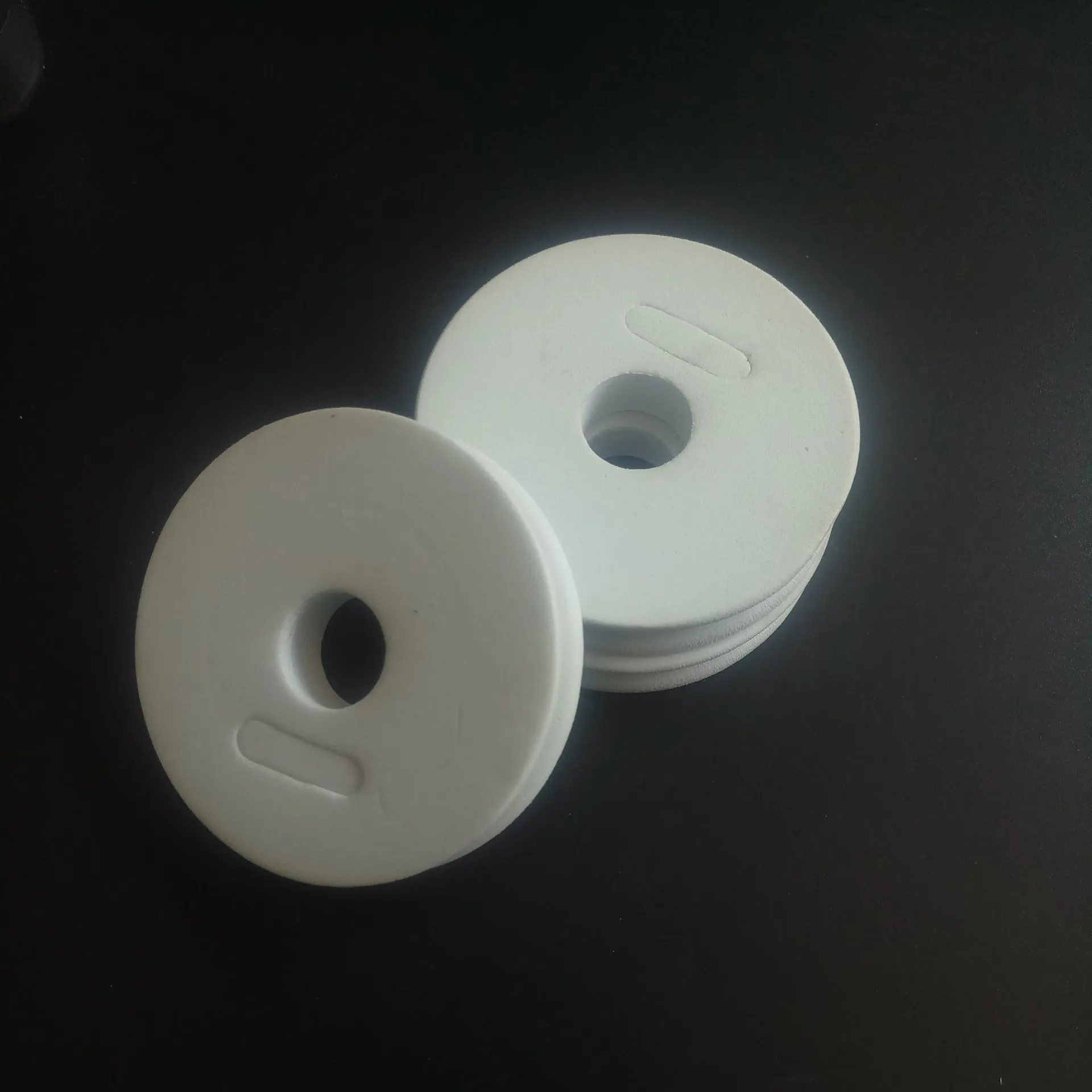 

Feng Fishing 7 Centimeters White Main Thread Reel Foam Wrapped Spools Winding Ring Mainline Circle Fishing Gear Angling