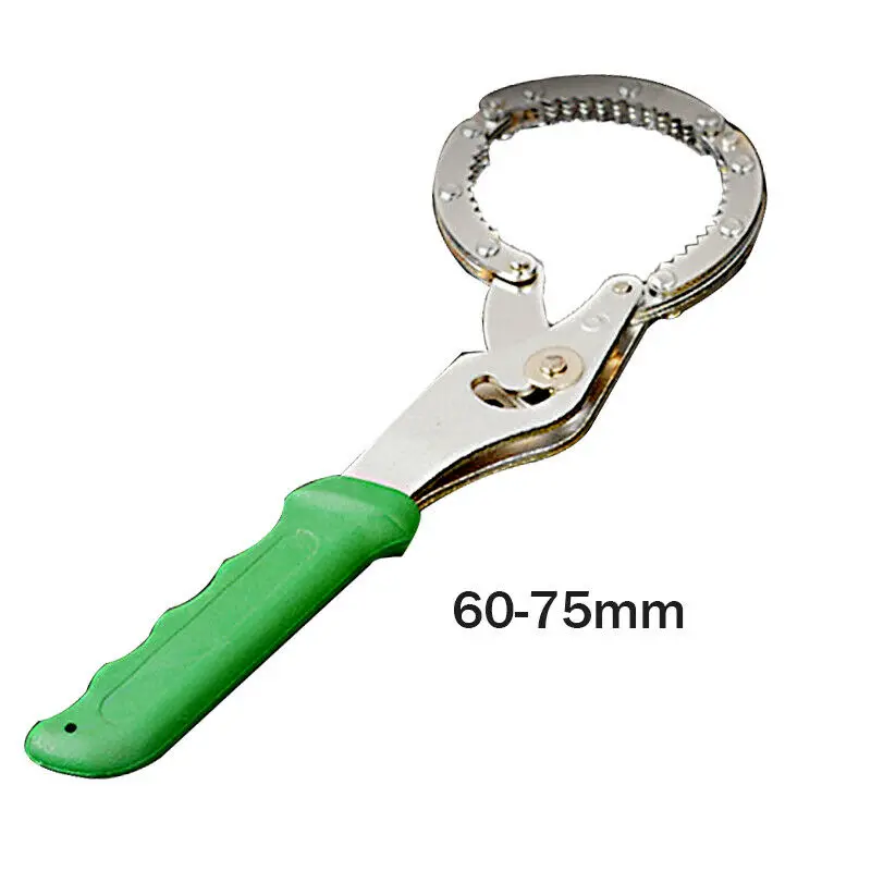 

1* Car Motorcycle Oil Filter Wrench Handle Remover Repair Hand Tool 60mm-75mm