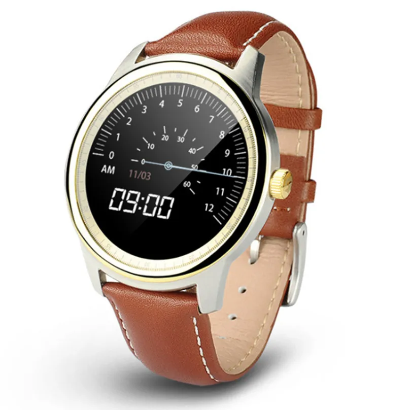 Умные часы Bluetooth, водонепроницаемые, спортивные, с поддержкой Эндрюс IOS шагомер запись рекордер QQ женский браслет умные часы - Цвет: Золотой