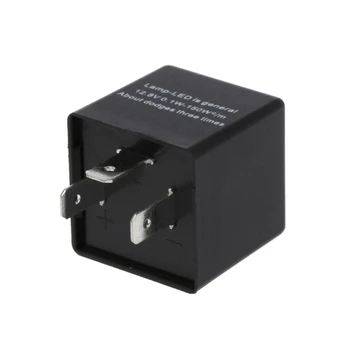 

3-Pin Adjustable CF13 JL-02 LED Car Flasher Relay Fix Turn Signal Hyper Flash E7CA