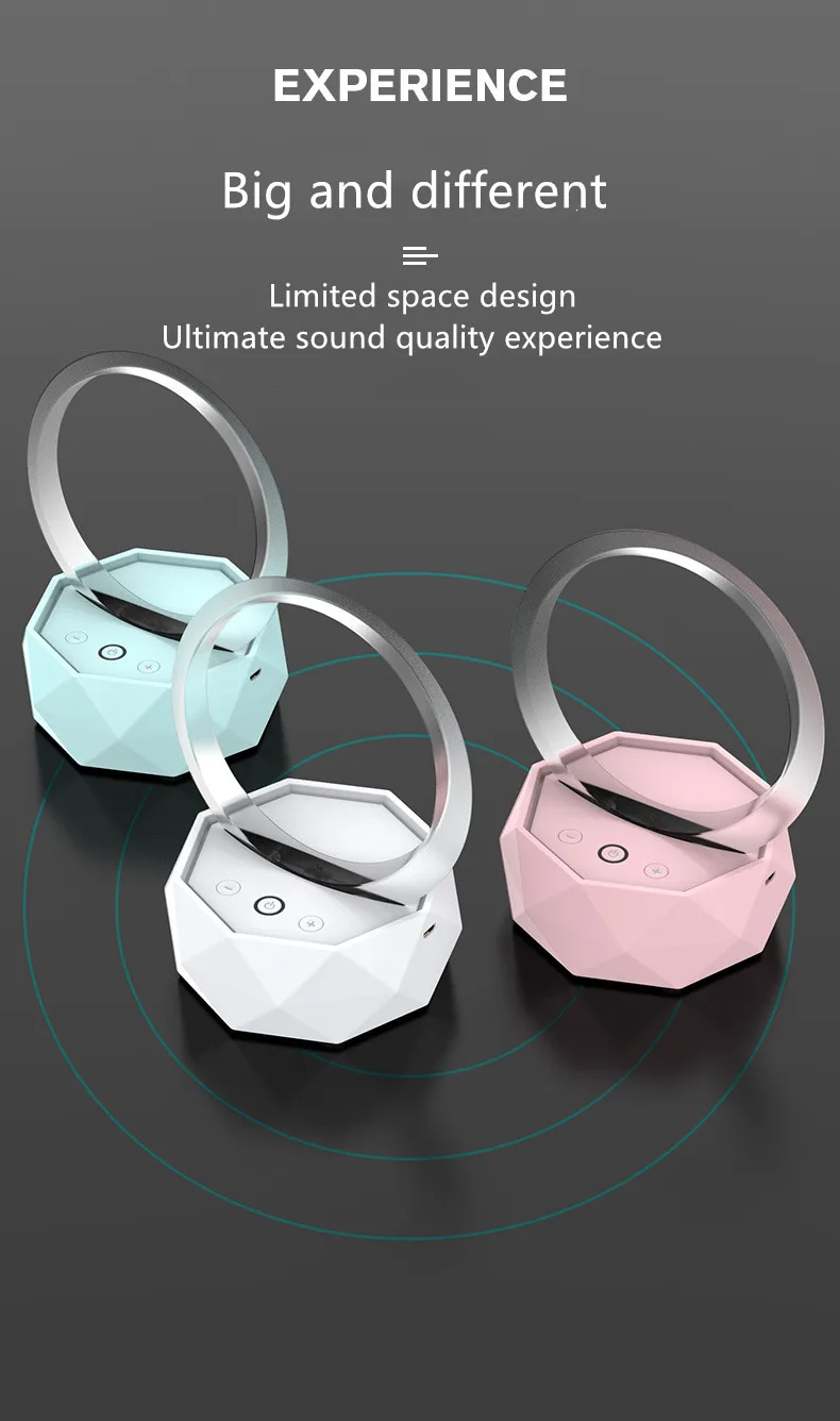 Ночник Bluetooth динамик домашний Интеллектуальный беспроводной цветной сабвуфер мини компьютерные колонки НЧ динамик Lautsprecher EY182