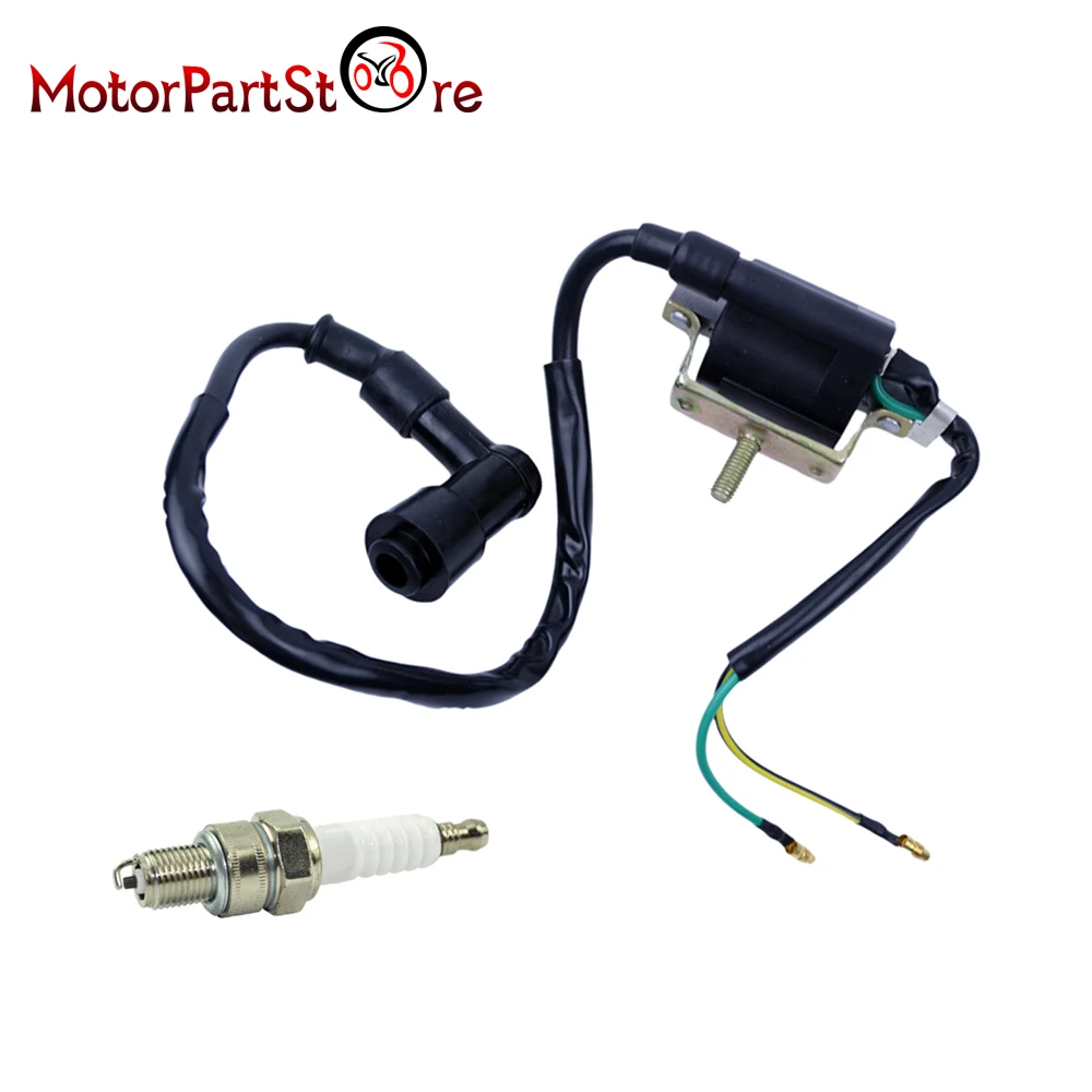Новые аксессуары для 50 70 90 110 125cc XR CRF 50 Pit Dirt Bike Racing Свеча зажигания Катушка мотоцикла