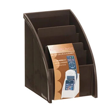 

Living Room Desktop 3 Grid Storage Box Freestanding Hotel For Air Conditioner TV Practical Remote Control Holder Home Office