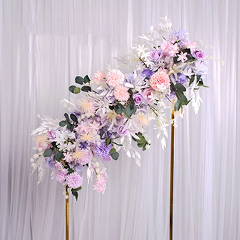 10pcs Artificial Flowers For Home Decoration Fake Dried Flowers Autumn Decoration Wedding Supply Flower Vine Wall Hanging ZJH087