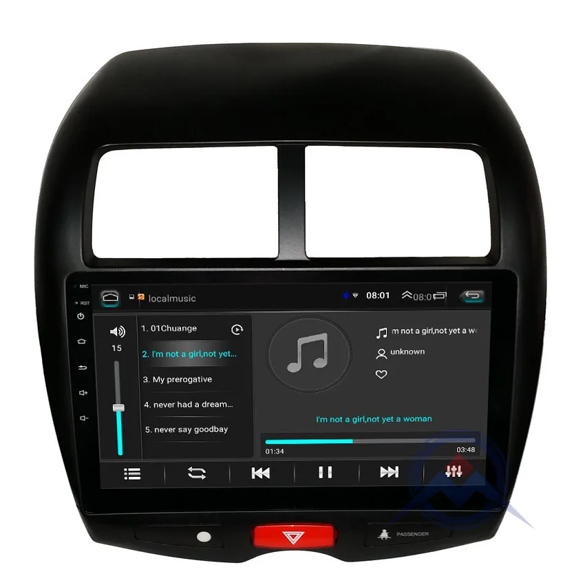 ZOHANAVI Android 9,0 автомобильный мультимедийный плеер DVD gps навигация для MITSUBISHI ASX 2011 2012- Авто Satnav радио