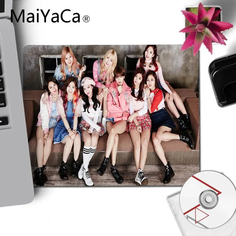 MaiYaCa Красивая двухслойная Mina Momo Kpop для девочек, игровой коврик для мыши, коврик для мыши, компьютерный ПК, матовый коврик для мыши, коврик для геймера