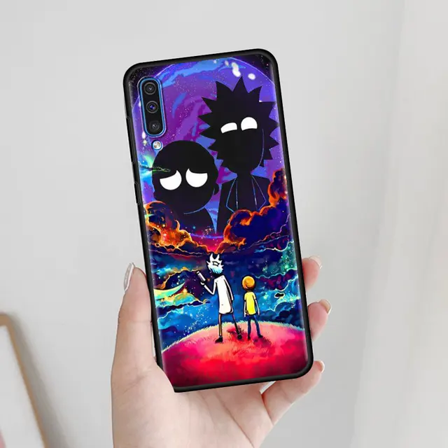 Hot Sale Cover For Samsung Galaxy A51 A71 A21s A70 A50 A40 A20e A12 A10 Phone Case A72 A52 5G A41 A31 Shells Ricks Cute Mortys B03