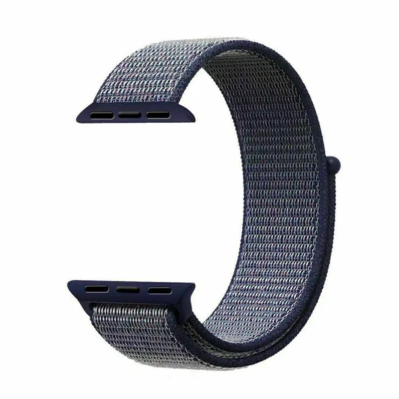 Essidi нейлоновый ремешок для Apple Watch Series 5 4 3 2 1 умный тканый браслет петля для iwatch Series 38 40 42 44 мм