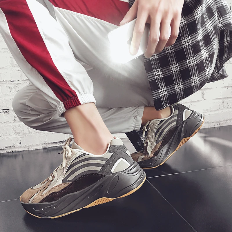 Мужская обувь мужские кроссовки zapatillas hombre 39~ 44 повседневные сандалии для мальчиков теннисные Masculino zapatillas hombre спортивная обувь 700V2