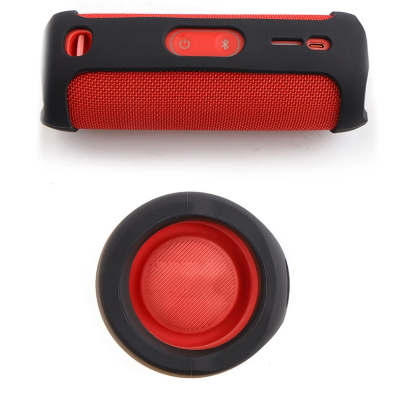 Silicone Speaker Cases Cover for J-B-L Flip 5 Portable Soft Protective Case  Wireless Bluetooth Speaker