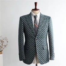 OIMG – costume décontracté pour hommes, nouveau chemisier de personnalité occidentale simple, style coréen, auto culture 