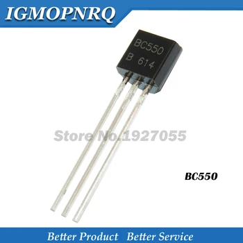 

1000PCS BC550C TO92 550C TO-92 BC550 new triode transistor