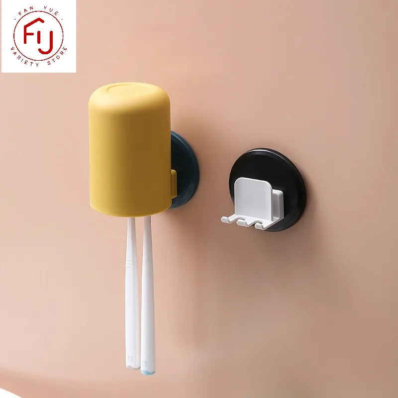 Bathroom Accessories 1set Plastic Toothbrush Holder And Tumbler Toothpaste Storage Rack Shaver Tooth Brush Dispenser Organizer | Дом и сад
